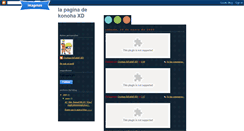 Desktop Screenshot of lapaginadekonohaxd.blogspot.com