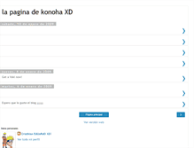 Tablet Screenshot of lapaginadekonohaxd.blogspot.com