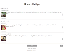 Tablet Screenshot of brianandkaitlyn.blogspot.com