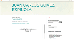 Desktop Screenshot of juancarlosgomezespinola.blogspot.com