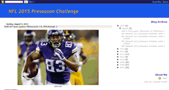 Desktop Screenshot of preseasonchallenge.blogspot.com