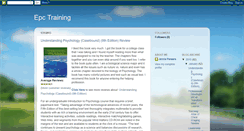 Desktop Screenshot of epctraining.blogspot.com