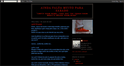 Desktop Screenshot of aindafaltamuitoparasabado.blogspot.com