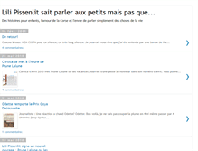 Tablet Screenshot of lilipissenlit.blogspot.com