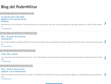 Tablet Screenshot of blogdelpodermilitar.blogspot.com