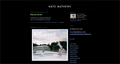 Desktop Screenshot of natemathews.blogspot.com