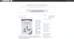 Desktop Screenshot of fertility-calendar.blogspot.com