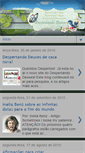 Mobile Screenshot of despertandodeuses.blogspot.com