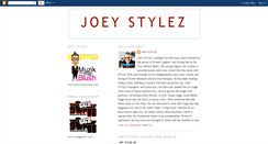 Desktop Screenshot of joestylez.blogspot.com