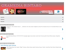 Tablet Screenshot of gramedia-bintaro.blogspot.com