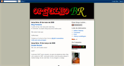 Desktop Screenshot of orgulhobr.blogspot.com