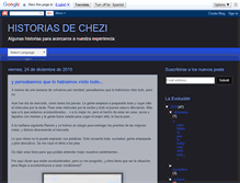Tablet Screenshot of historiasdechezi.blogspot.com