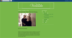 Desktop Screenshot of ontheverandanet.blogspot.com