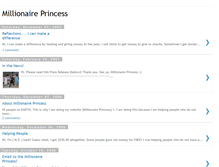 Tablet Screenshot of millionaireprincess.blogspot.com