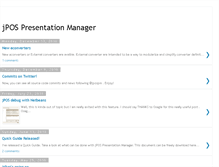 Tablet Screenshot of jpospm.blogspot.com