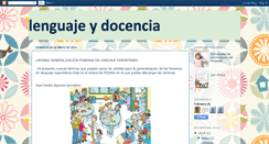 Desktop Screenshot of lenguajeydocencia.blogspot.com