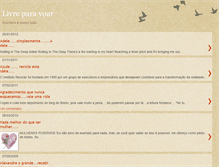 Tablet Screenshot of llivreparavoar.blogspot.com
