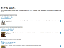 Tablet Screenshot of clasicahistoria.blogspot.com
