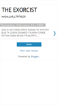 Mobile Screenshot of exorcist.blogspot.com