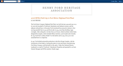 Desktop Screenshot of henryfordheritage.blogspot.com