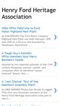 Mobile Screenshot of henryfordheritage.blogspot.com