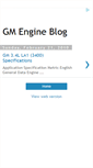 Mobile Screenshot of gmengines.blogspot.com