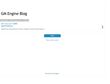 Tablet Screenshot of gmengines.blogspot.com
