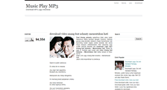 Desktop Screenshot of musicplaymp3.blogspot.com