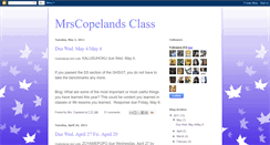 Desktop Screenshot of mrscopelandsclass.blogspot.com