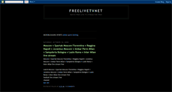 Desktop Screenshot of freelivetvnet.blogspot.com