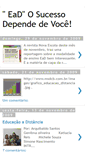 Mobile Screenshot of educacaoadistanciase.blogspot.com