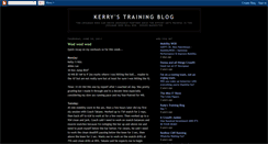 Desktop Screenshot of kerryjohnson.blogspot.com