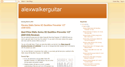 Desktop Screenshot of alexwalkerguitar.blogspot.com