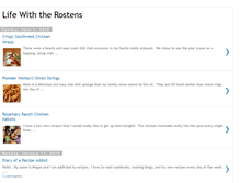 Tablet Screenshot of lifewiththerostens.blogspot.com
