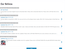 Tablet Screenshot of ourbelleza.blogspot.com