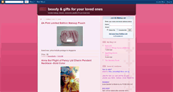 Desktop Screenshot of beautyngifts.blogspot.com