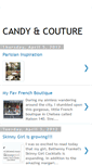 Mobile Screenshot of candyandcouture.blogspot.com