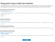 Tablet Screenshot of affiliasi-uang-gratis.blogspot.com