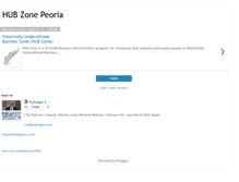Tablet Screenshot of hubzonepeoria.blogspot.com