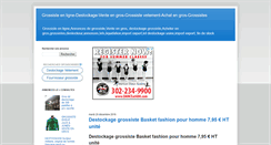 Desktop Screenshot of grossistes-en-liste.blogspot.com