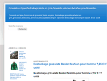 Tablet Screenshot of grossistes-en-liste.blogspot.com