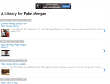 Tablet Screenshot of pobemengaolibrary.blogspot.com