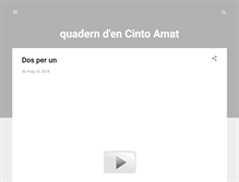 Tablet Screenshot of cintoamat.blogspot.com