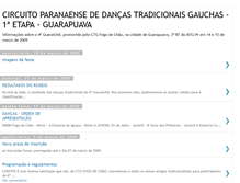 Tablet Screenshot of circuitoguarapuava.blogspot.com