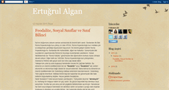 Desktop Screenshot of ertugrulalgan.blogspot.com