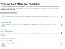 Tablet Screenshot of highmedicinecost.blogspot.com