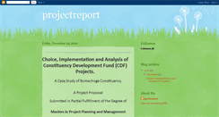 Desktop Screenshot of jacobomare-projectreports2010.blogspot.com