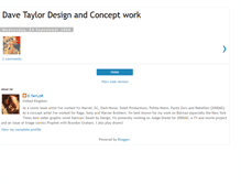 Tablet Screenshot of davetaylorart.blogspot.com