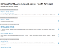 Tablet Screenshot of kennandewittadvocacy.blogspot.com