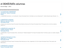 Tablet Screenshot of eldemocratacolumnas.blogspot.com